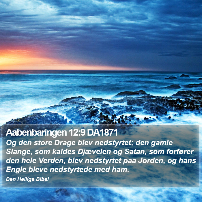 Aabenbaringen 12:9 DA1871 Bible Study