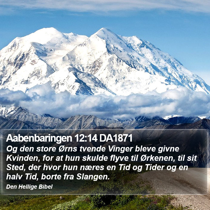 Aabenbaringen 12:14 DA1871 Bible Study