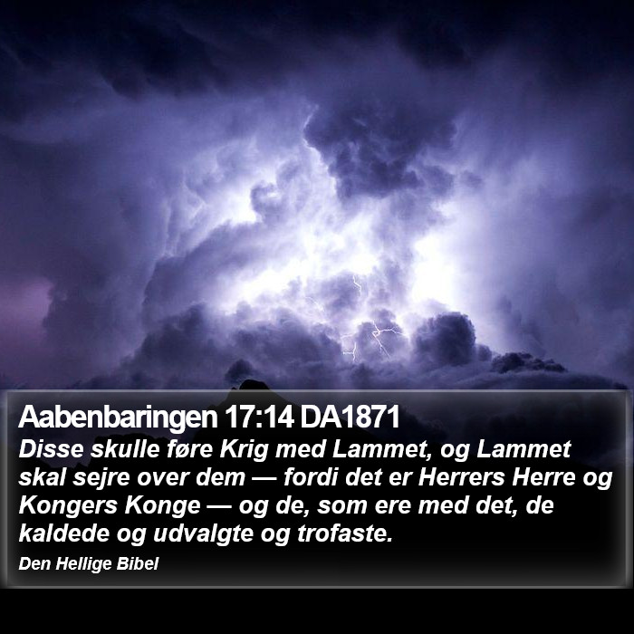 Aabenbaringen 17:14 DA1871 Bible Study