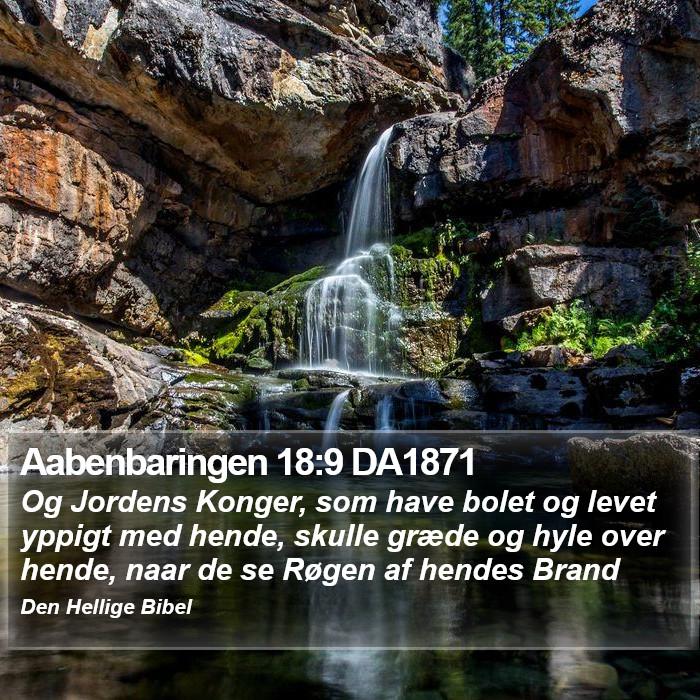 Aabenbaringen 18:9 DA1871 Bible Study