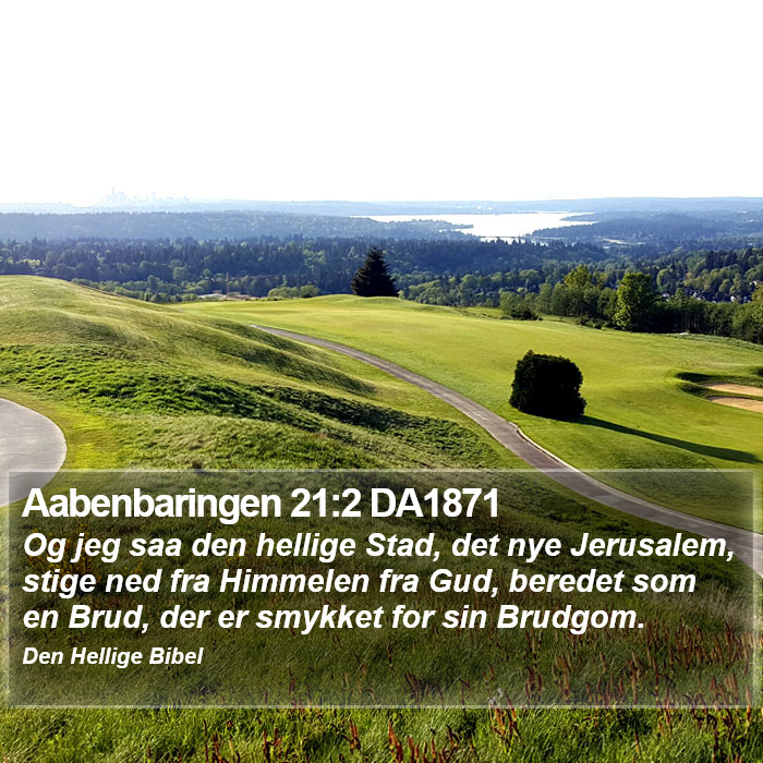 Aabenbaringen 21:2 DA1871 Bible Study